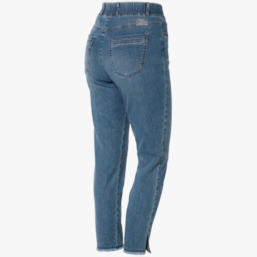 Vue arrière du jean à enfiler RAPHAELA BY BRAX, taille élastique