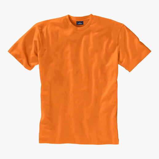 T-shirt Ragman orange en taille 44 sur fond blanc