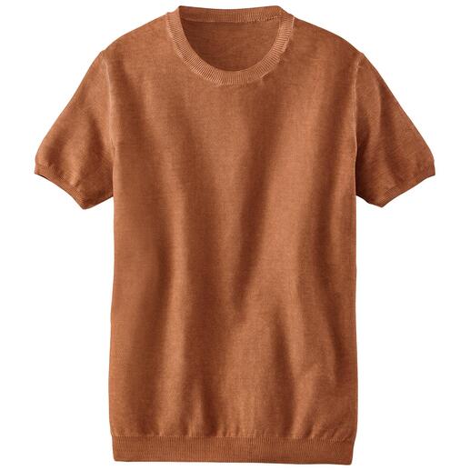 T-shirt Ice-piqué Junghans 1954 C’est une règle pour les polos. Mais une exception pour les T-shirts : des pores piqués rafraîchissants.