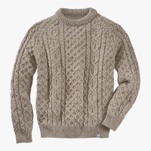 Pullover Aran Peregrine Tradition du tricot made in Britain : le pull Aran qui vient vraiment dʼAngleterre.