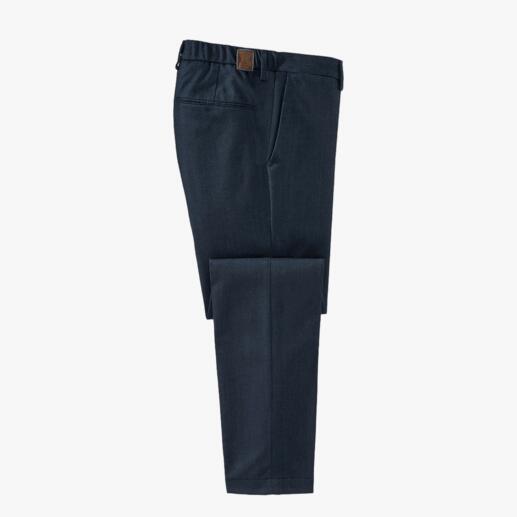 Pantalon g1920 Ceramica en taille 25 et couleur navy, couché.
