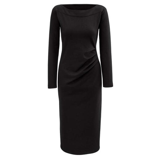 LBD pour lʼhiver L’élégante petite robe noire peut être aussi douillette, confortable et réchauffante.