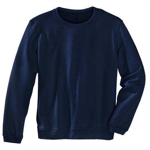 Sweat-shirt en cachemire Junghans 1954 Fabriqué en Italie : le luxueux sweat-shirt French Terry avec une proportion rare de cachemire.