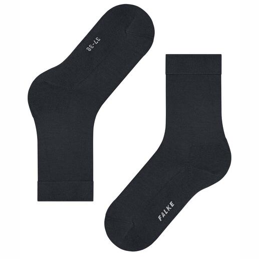 Chaussettes FALKE ClimaWool grises pour hommes.