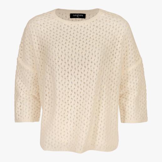 Pull en maille écrue Junghans 1954 avec des manches larges