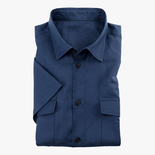 Chemise en Tencel et cachemire Légère, luxueuse, durable : la chemise d’été ultime avec une touche de cachemire.