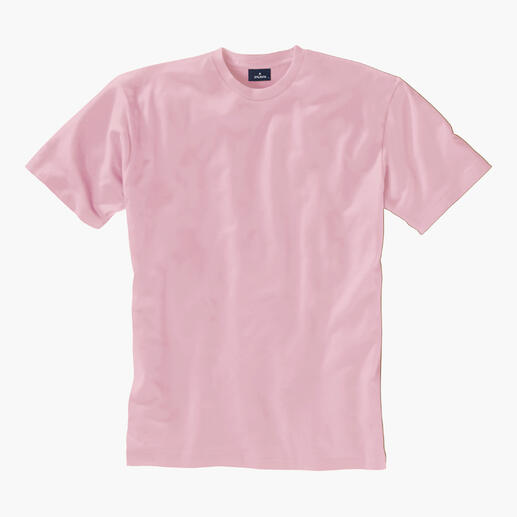 T-shirt Ragman rose en taille 44 sur fond blanc