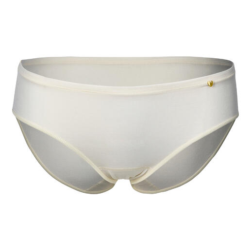 Culotte en soja beige, vue avant