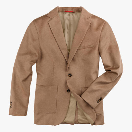 Veste en poil de chameau Un luxe agréablement abordable par rapport aux vestes similaires. En exclusivité chez Pro-Idée.