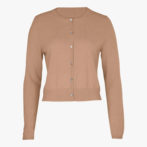 Cardigan court FTC Qualité cachemire luxueuse rare. Le cardigan parfait avec pantalons et jupes taille haute tendances.