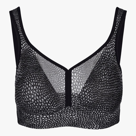 Soutien-gorge de sport air control Anita ou Legging massant Anita Active, Bubbles De l’extérieur : un tape à l’œil. À l’intérieur : un stimulant pour rester en forme.