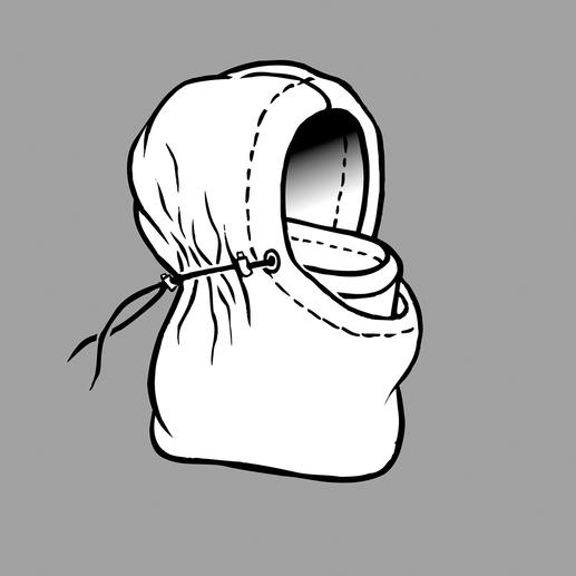 Rabattue de manière raffinée vers l’intérieur et bien fixée par l’extérieur, la Balaklava protège la tête, le cou et le visage. Elle est douce, chaude et ne laisse pas l’eau pénétrer. Rabattue de manière raffinée vers l’intérieur et bien fixée par l’extérieur, la Balaklava protège la tête, le cou et le visage. Elle est douce, chaude et ne laisse pas l’eau pénétrer.