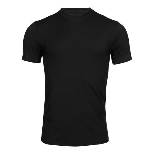 T-shirt, Noir T-shirt Mey Coolmax noir en taille 48.