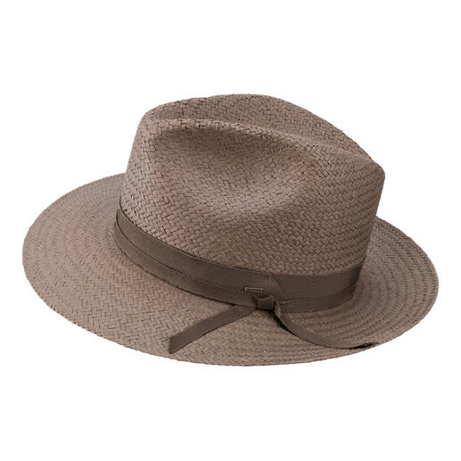 Chapeau Bailey of Hollywood Raindura® en brun foncé, vue latérale