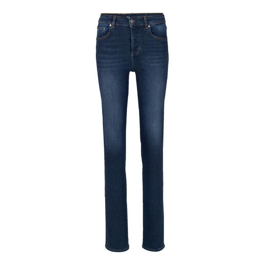 Jeans droit Liu Jo sur fond blanc.