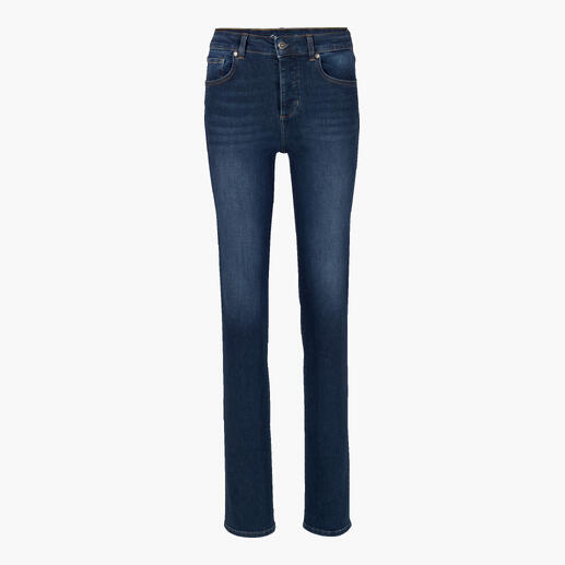 Jeans droit Liu Jo sur fond blanc.