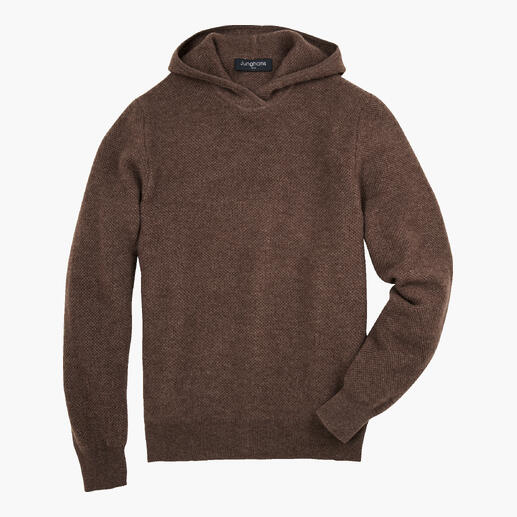 Hoodie JH1954 KA-Pique brun taille 36