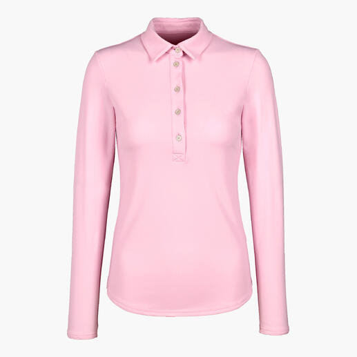Chemise polaire d'hiver CARUBINA rose à manches longues