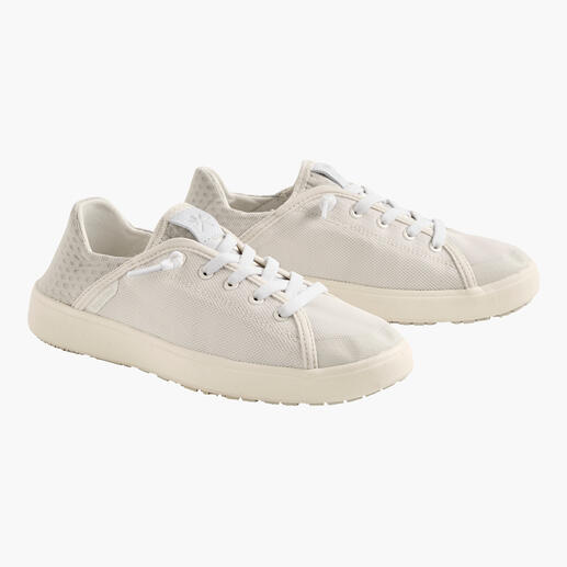 Baskets blanches Tropicfeel Sunset dans une légère vue latérale