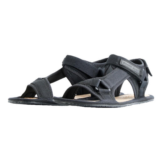 Sandale de randonnée barefoot Grand Step en noir, vue latérale