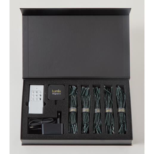 Emballage du kit de base pour la guirlande lumineuse magnétique.