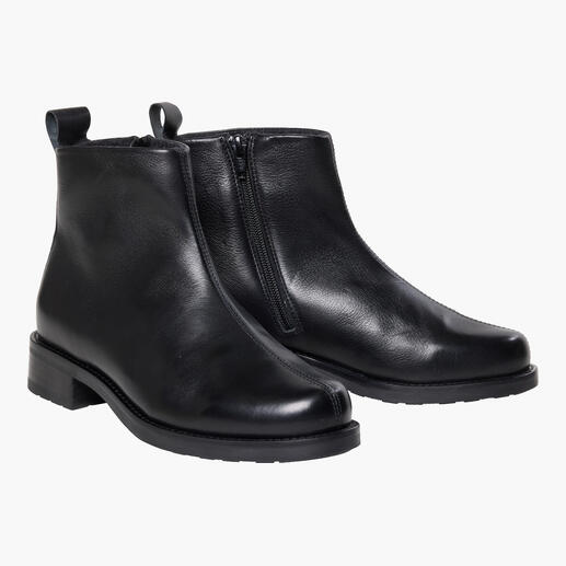 Bottines noires Werner minimal en taille 36, design simple.