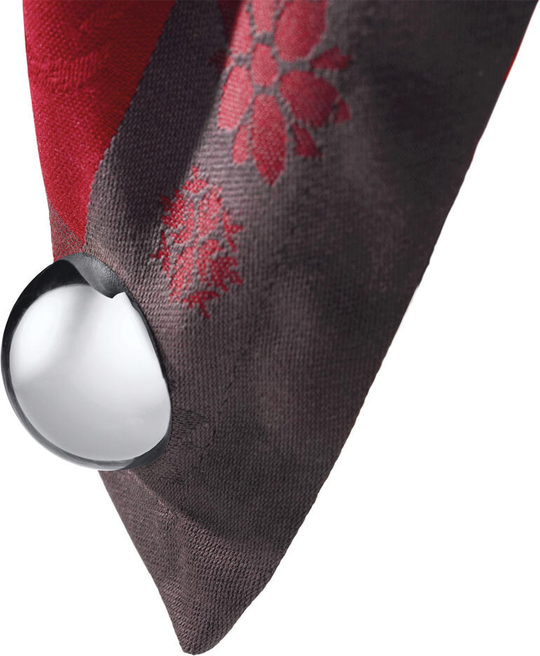 Aimant à nappe attaché à une nappe.