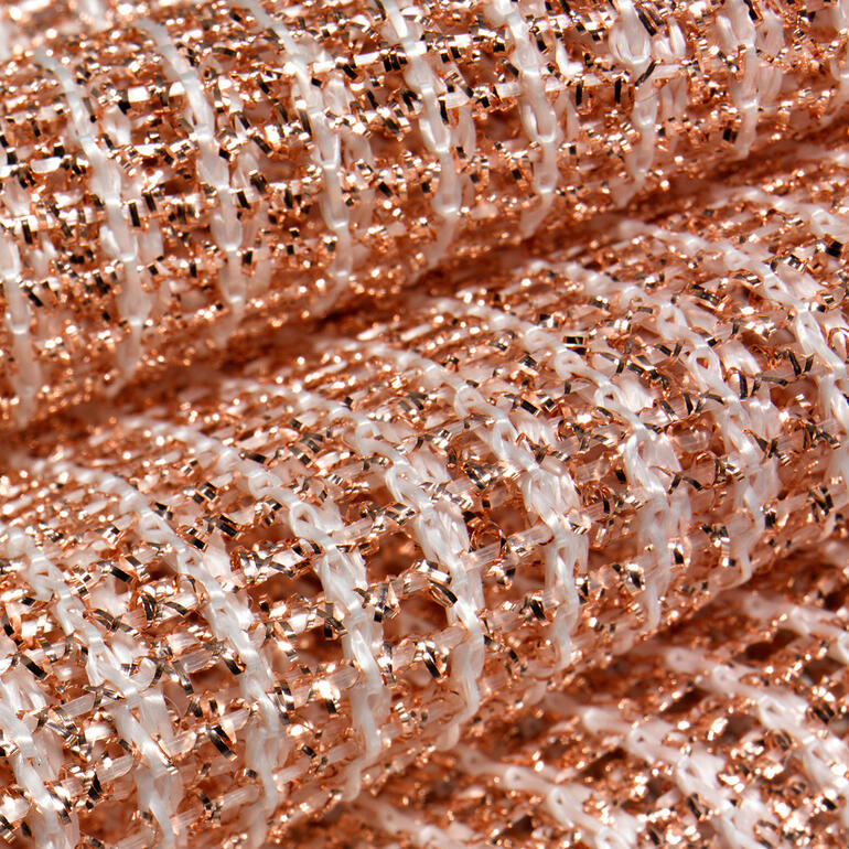 Le tressage cuivre double épaisseur est tissé et renforcé par du polyamide. Éponge en cuivre et fibres de chiffon en cuivre