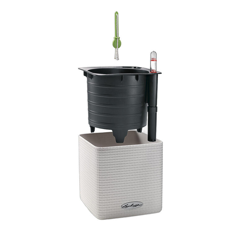 Pot à aromates auto-irrigant Pot à herbes autowatering avec réservoir d'eau intégré