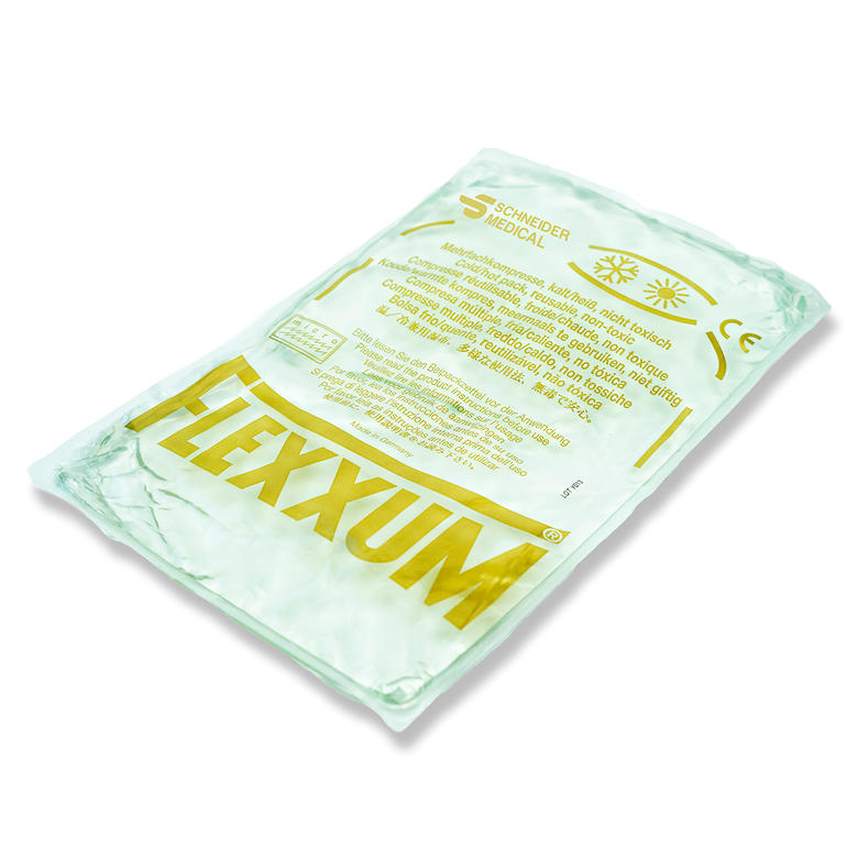 Sac jaune de remplacement pour des applications médicales.