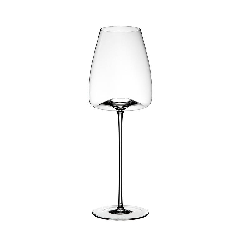 FRESH : Pour les vins blancs très frais, les vins rosés légers, les vins pétillants et tous types de vins mousseux (également le champagne). H 24 cm, Ø 8 cm, contenance : env. 340 ml. Verre à vin au design frais avec une longue tige.