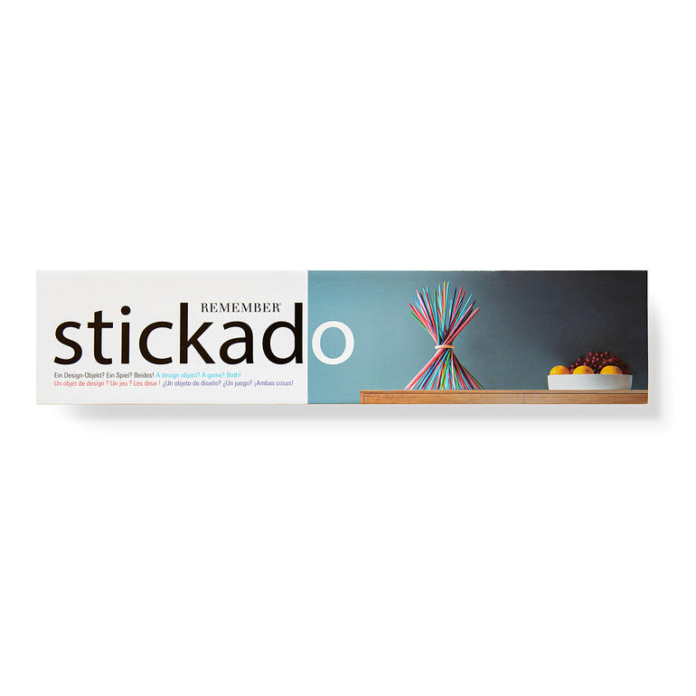 Jeu « Stickado » XXL Emballage de l'XXL stickado avec un design artistique et un aspect élégant.
