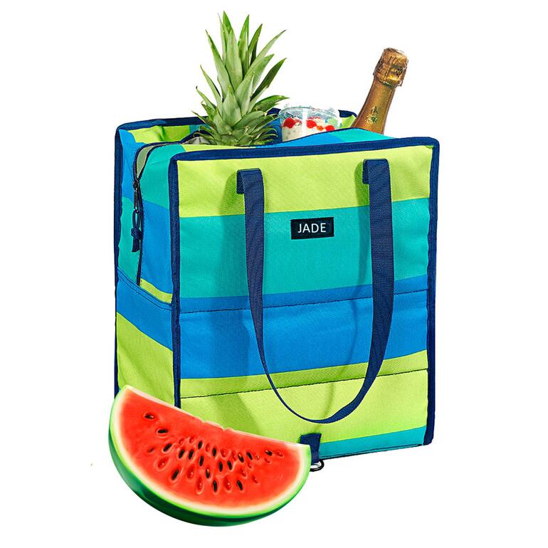 Sac isotherme JADE rempli de fruits frais et de boissons