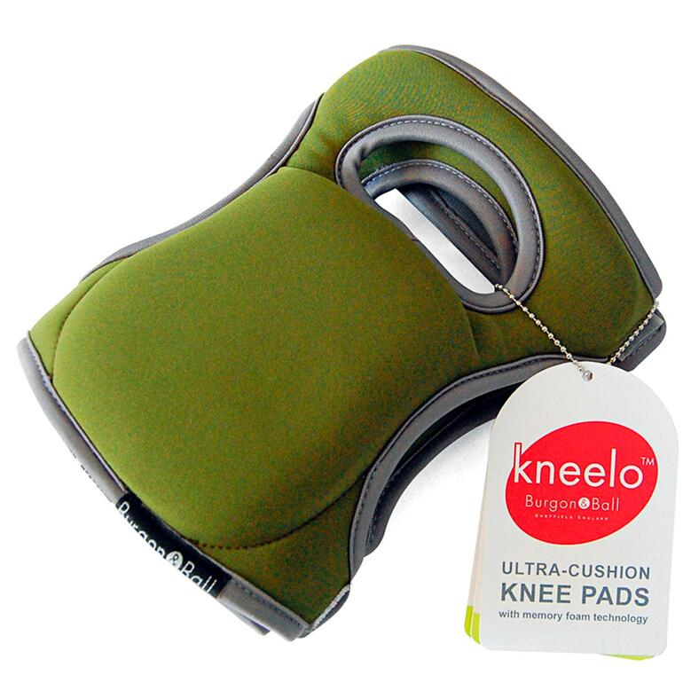 Protège-genoux Kneelo™, la paire Genouillère confort Kneelo™ avec un design ergonomique en vert