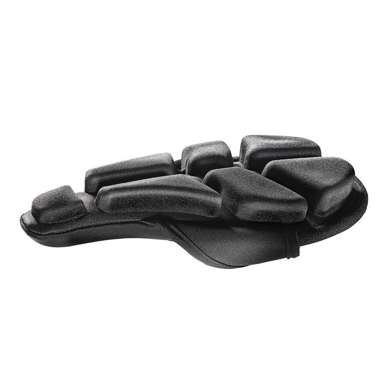 Disponible en deux tailles – la taille adaptée pour presque toutes les selles usuelles. Selle SoftAirSeat Bike avec rembourrage épais de près.