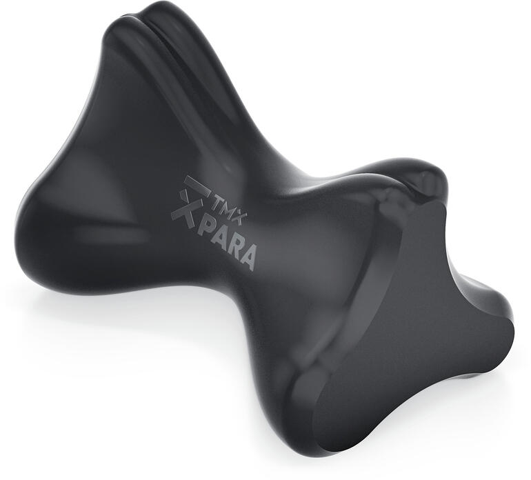 En fonction de vos besoins, vous choisissez entre les 3 variantes de tête. Produit TMX® Para noir pour les douleurs dorsales.