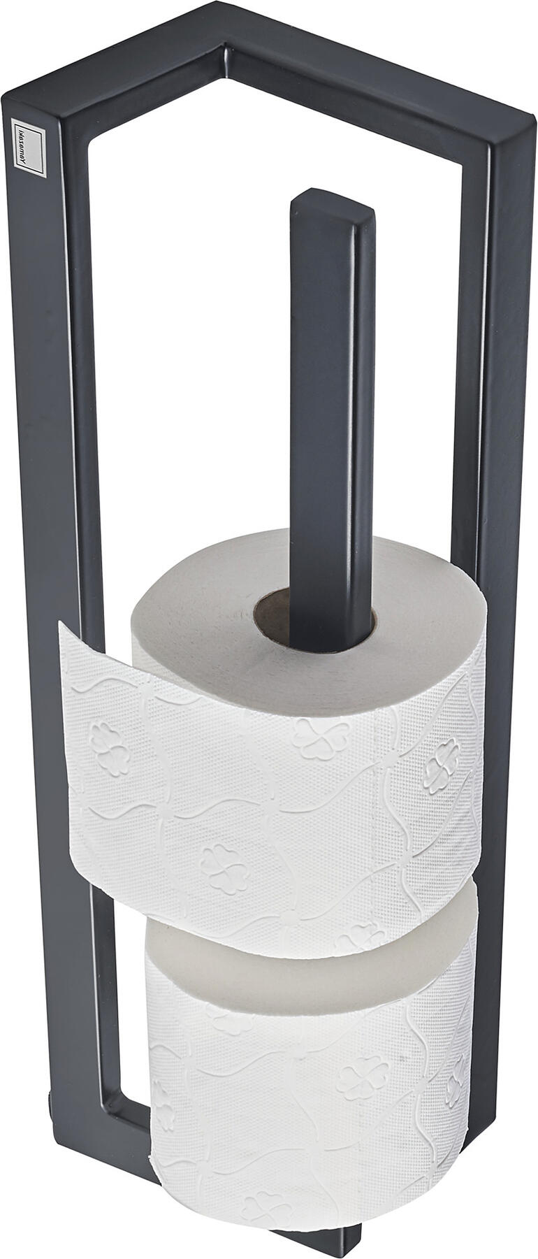 Utilisable également dans la salle de bain : idéal en tant que porte-papier toilette pour jusqu’à 4 rouleaux de réserve.