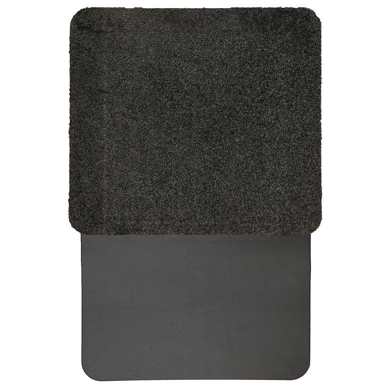 Tapis de coffre 2-en-1 vu du dessus avec surface supérieure noire antidérapante