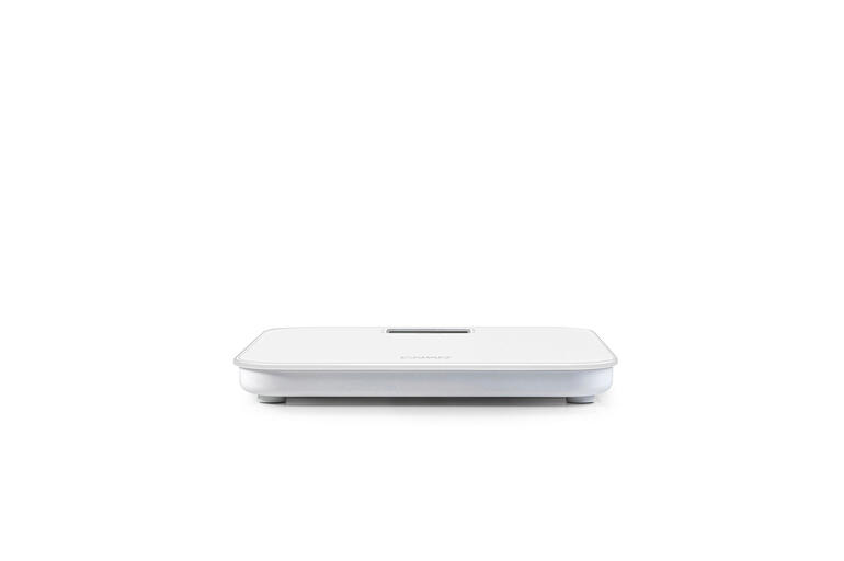 Vue latérale d'une balance de corps sans batterie