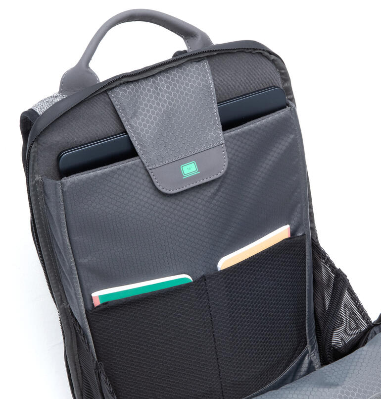 Compact, organisé et sécurisé : le sac à dos pour le business, les voyages et le quotidien. Sac à dos anti-vol avec compartiment pour ordinateur portable et plusieurs poches pour la sécurité.