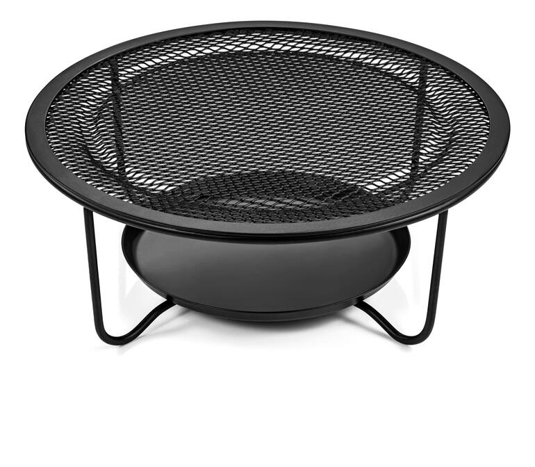 Stövchen XL en métal noir