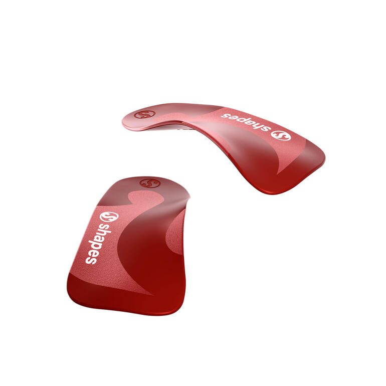 Semelle haute flexibilité en rouge, adaptée pour la pointure 37-38.