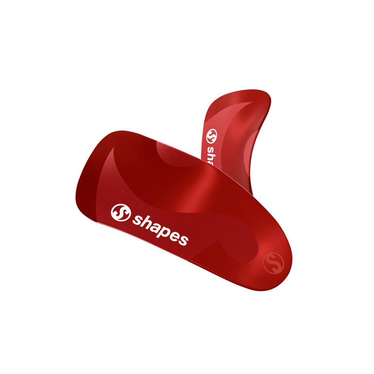 Semelle haute flexibilité en rouge, adaptée pour la pointure 37-38.