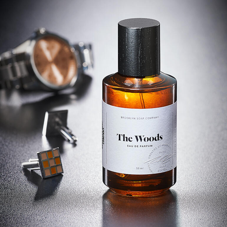 The Woods Eau de Parfum, 50 ml, dans un flacon élégant
