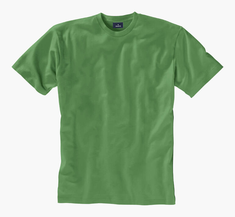 T-shirt Ragman vert en taille 44 sur fond blanc