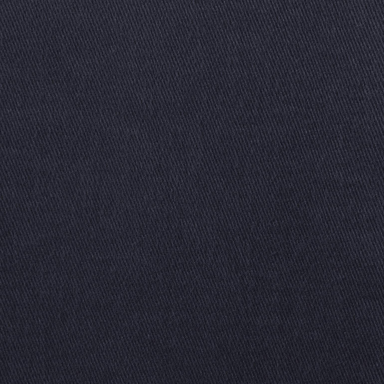 Tissu bleu foncé pour un pantalon chino d'hiver.