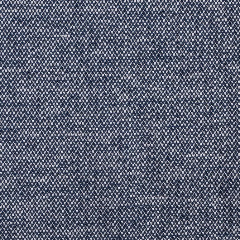 Bleu Motif d'un tissu piqué bleu pour le t-shirt Junghans 1954 Piqué-Henley.