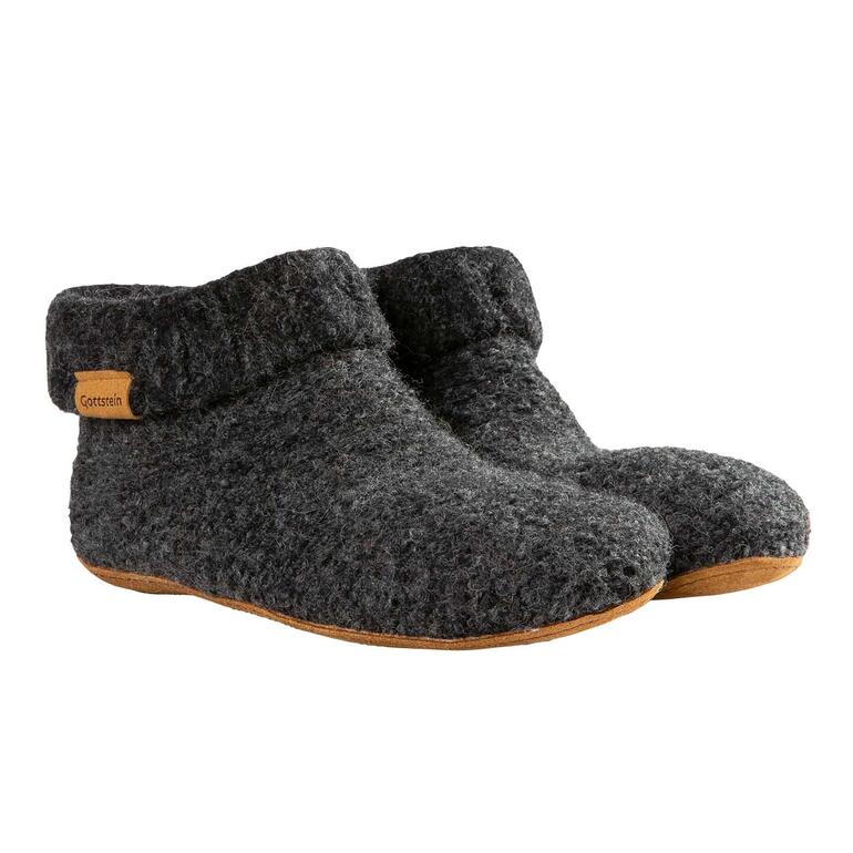 Deux bottes Gottstein Walkstrick grises côte à côte.