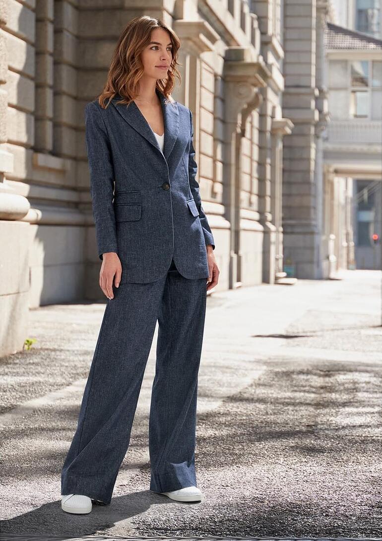 Pantalon Crmonie Mariage Pantalon Fluide Tailleur Pantalon Femme