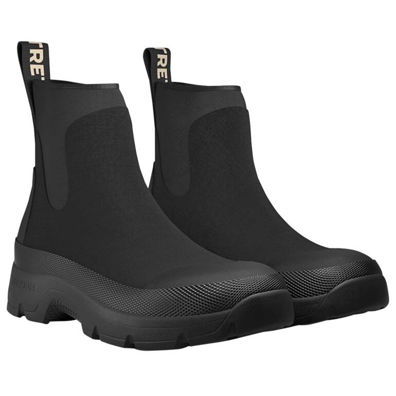 Bottes Chelsea en néoprène noires Tretorn avec empiècement élastique.